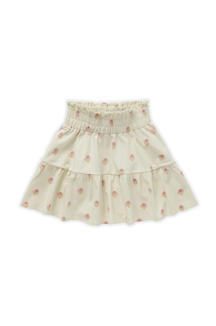 Sproet & Sprout Smock skirt Ice cream print Pear_1