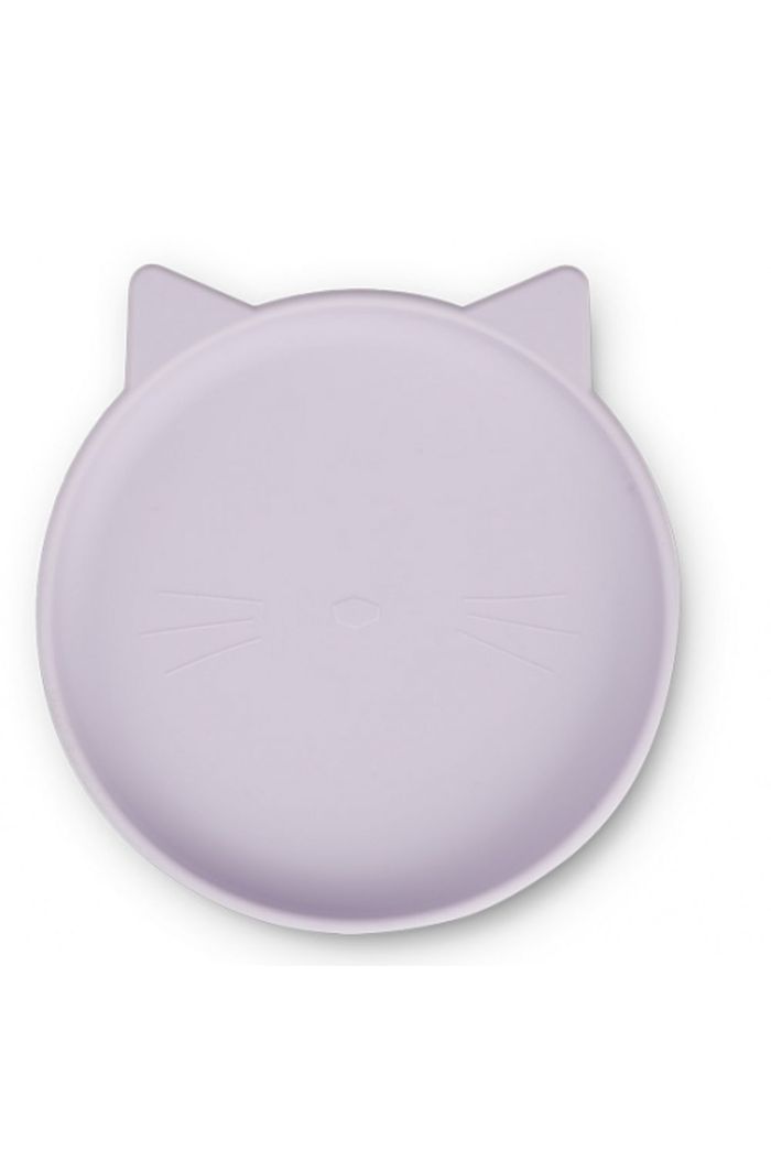 Liewood Olivia Plate Cat Lavender _1