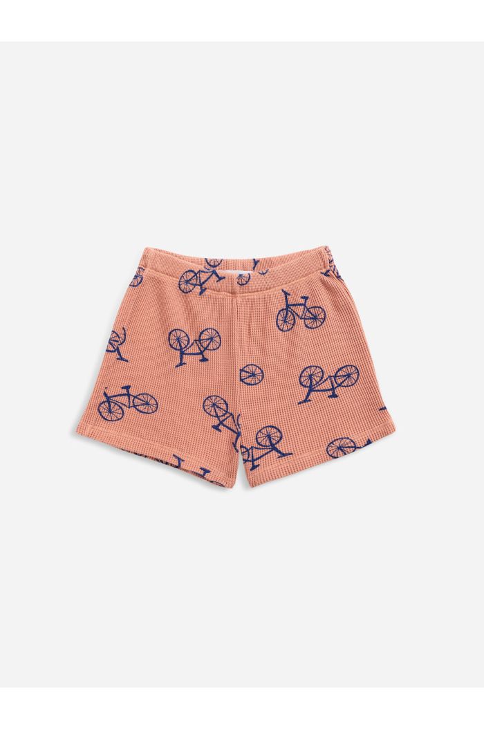 Bobo Choses Bicycle all over shorts Peach_1