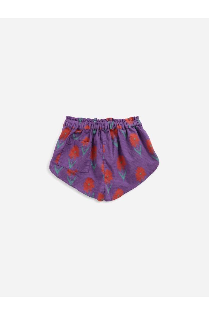 Bobo Choses Petunia all over woven shorts Violet_1