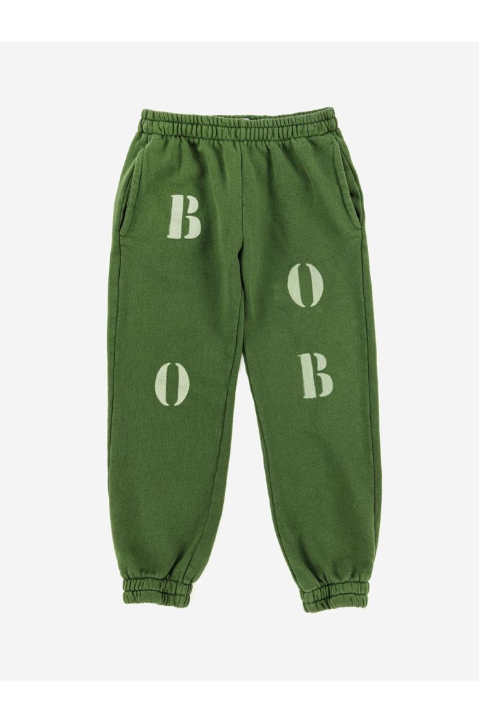 Bobo Choses Bobo White jogging pants Dark Green_1