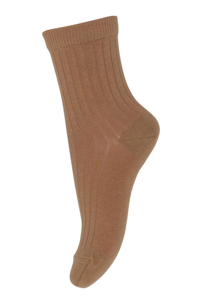 MP Denmark Cotton rib socks 4155 Apple Cinnamon_1