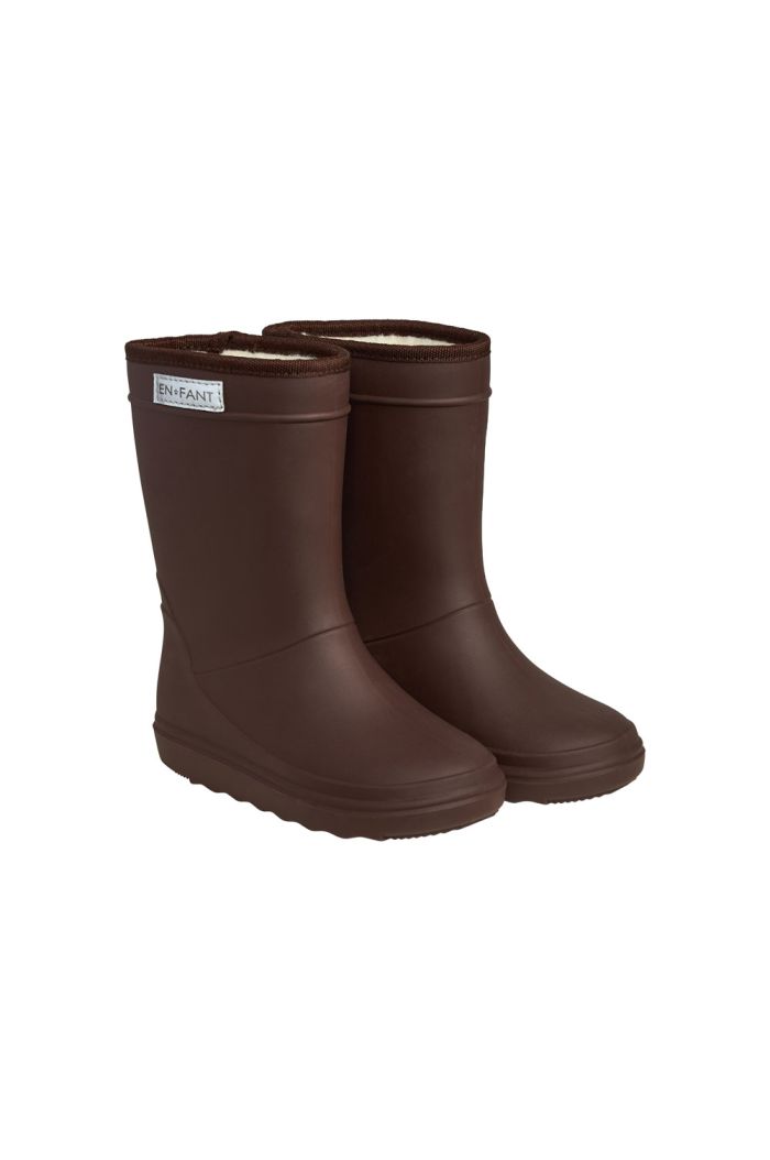 En Fant Thermo Boots Solid 2275 Dark Brown_1