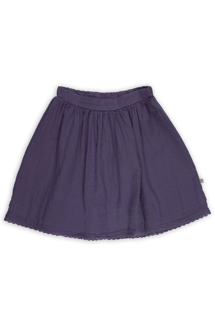 Blossom Kids Woven skirt, double layers Iris_1