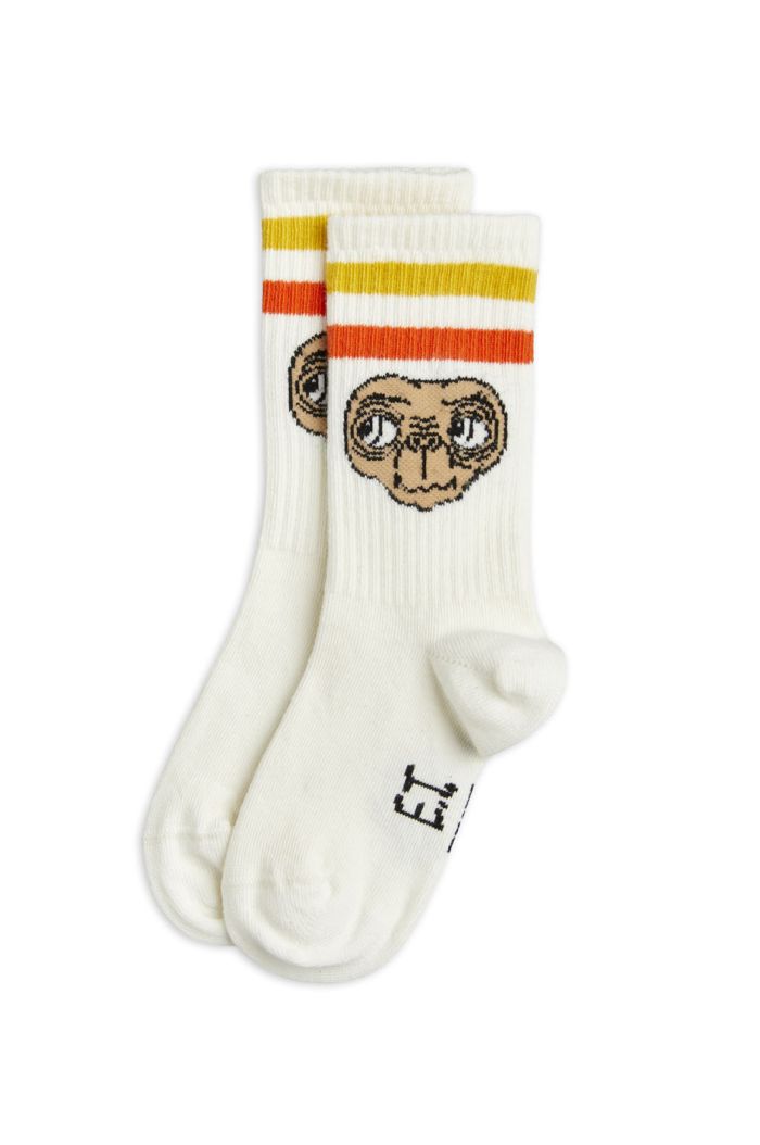 Mini Rodini E.T socks Offwhite_1
