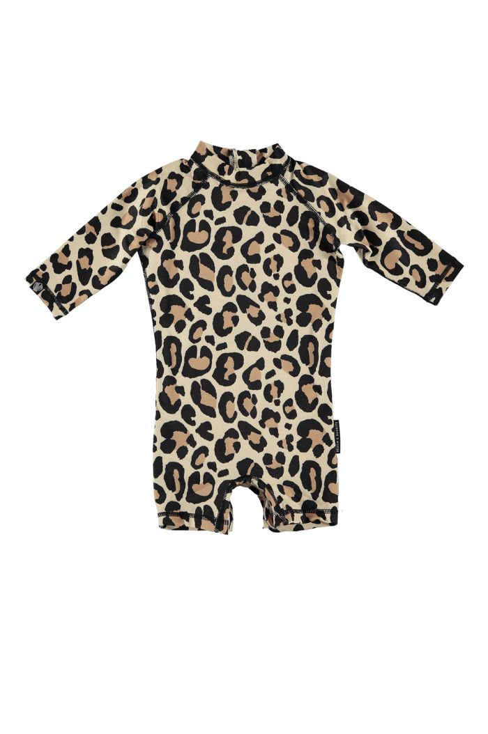 Beach Bandits Leopard Shark Baby Baby Suits Ivory_1