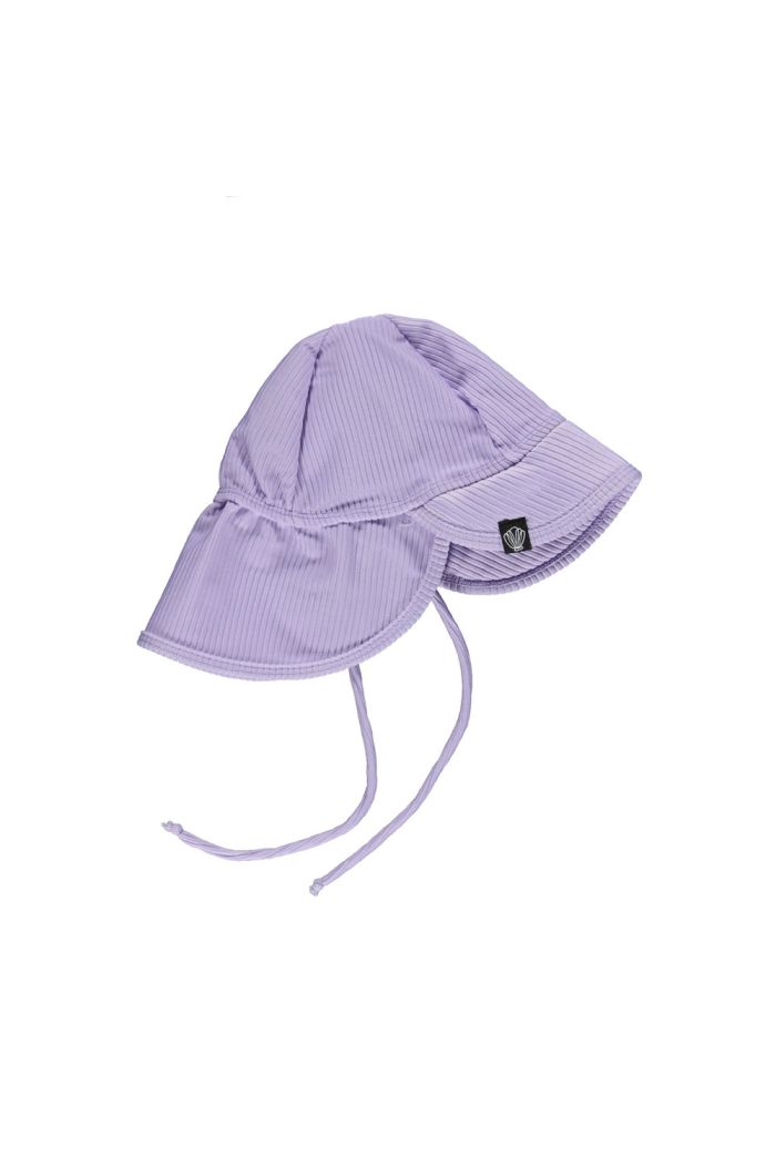 Beach Bandits Ribbed UPF50 Hat Lavender_1