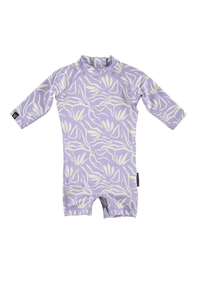 Beach & Bandits Sweet Magnolia Baby Suit Lavender_1