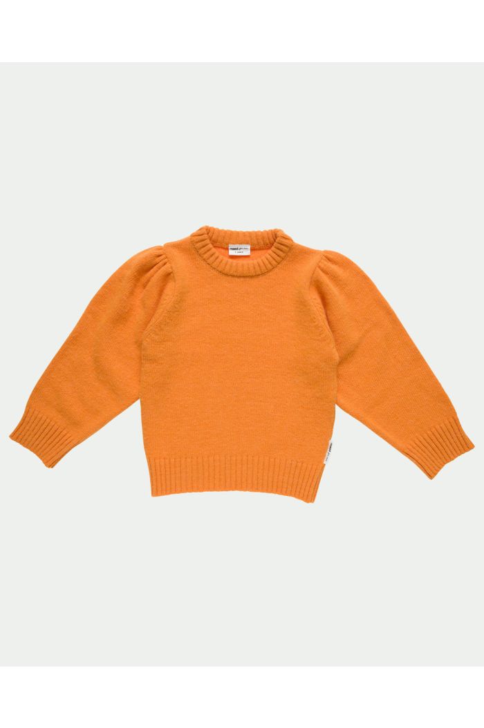 Maed for Mini Apricot Ainu sweater Orange_1