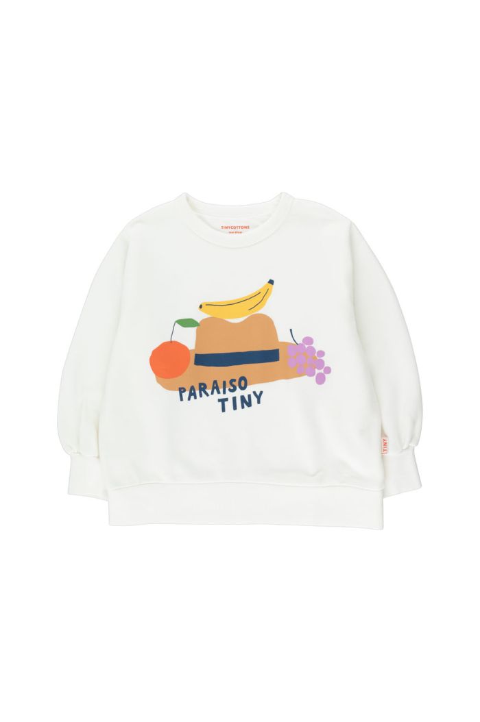 Tinycottons Paraiso Hat Sweatshirt off-white_1