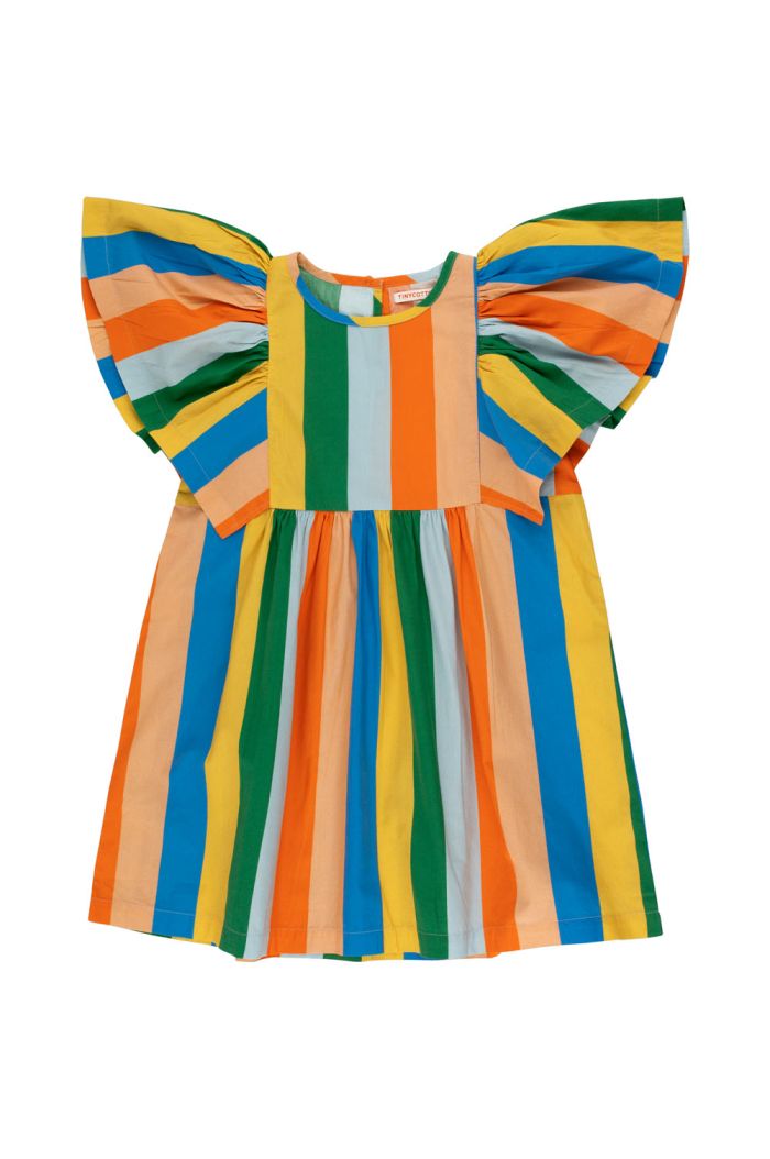 Tinycottons Multicolor Stripes Dress Multicolor_1