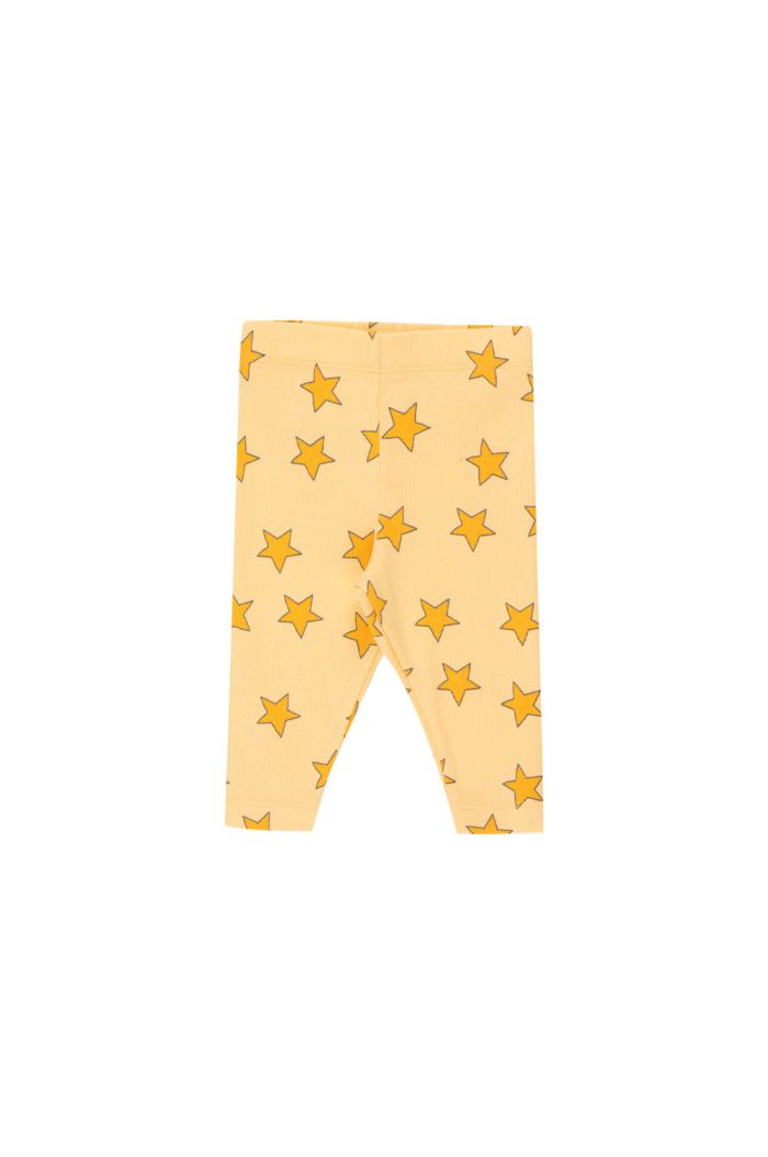 Tinycottons Stars Baby Pant Mellow Yellow_1