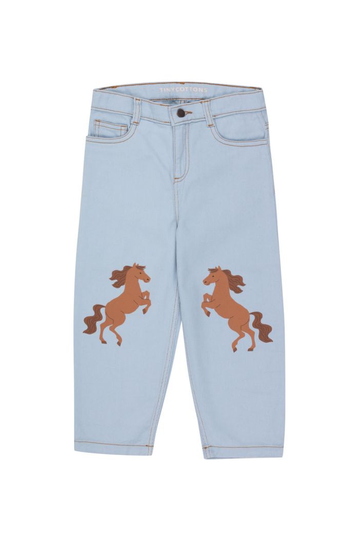 Tinycottons Horses Baggy Jeans Blue-Grey_1