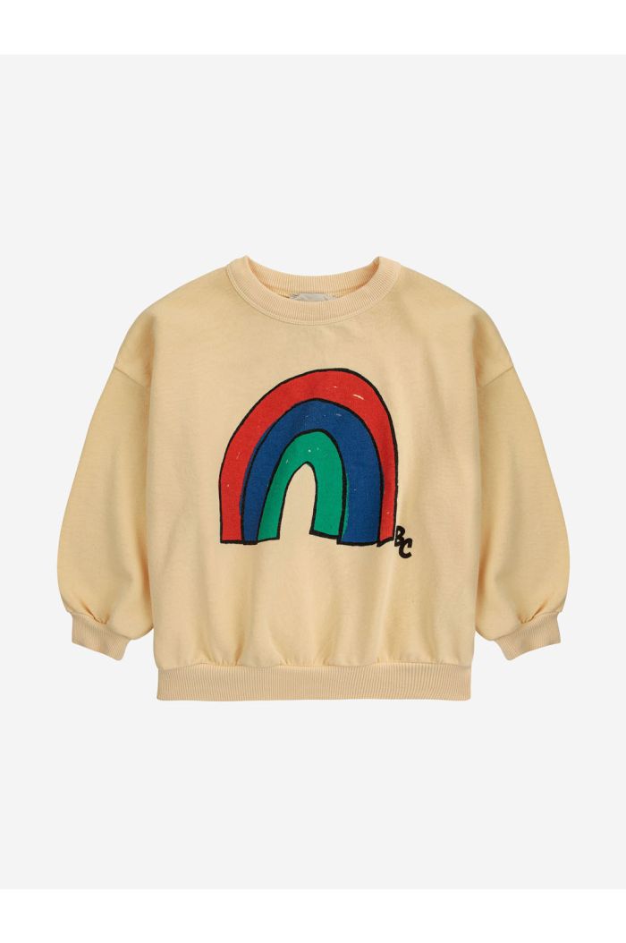 Bobo Choses Rainbow sweatshirt Light Yellow_1
