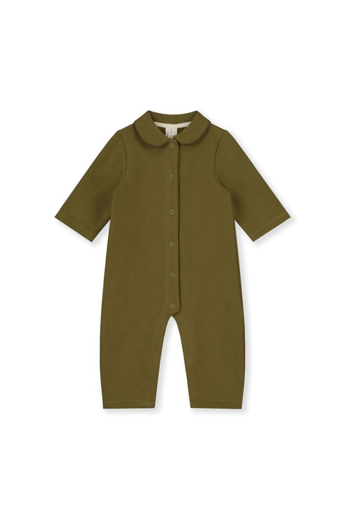 Gray Label Baby Collar Suit Olive Green_1