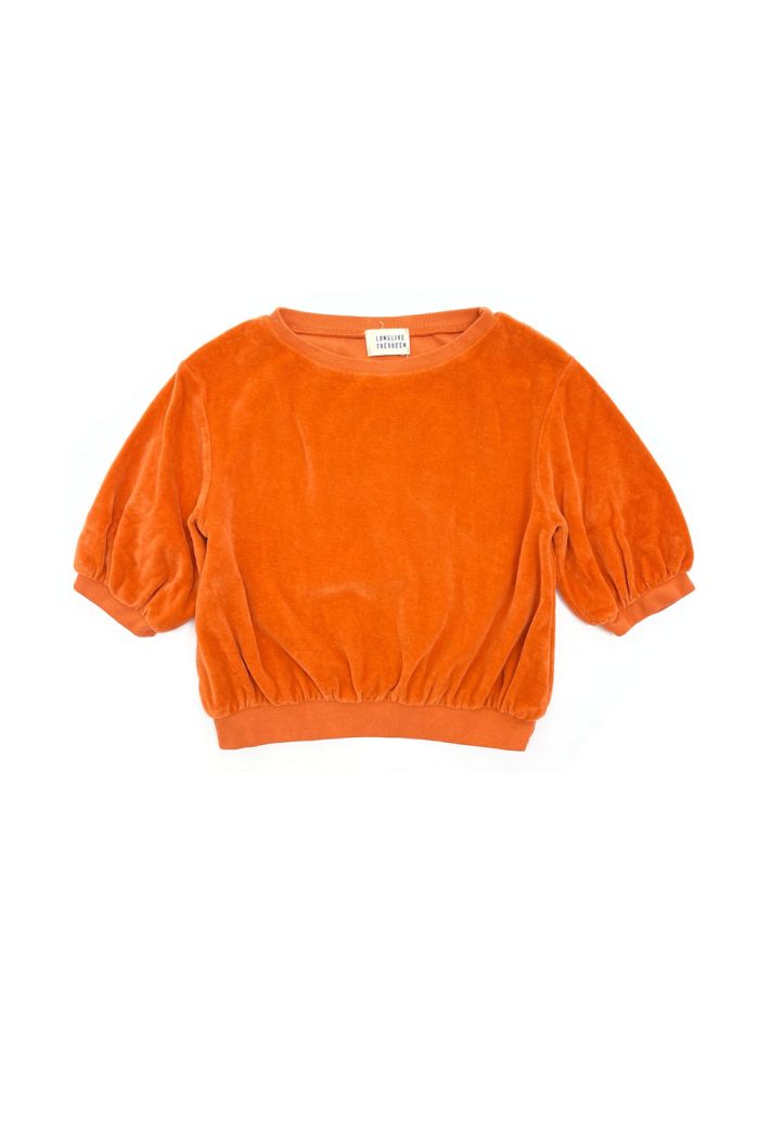 Longlivethequeen Short Sleeved Sweater Dirty Orange_1