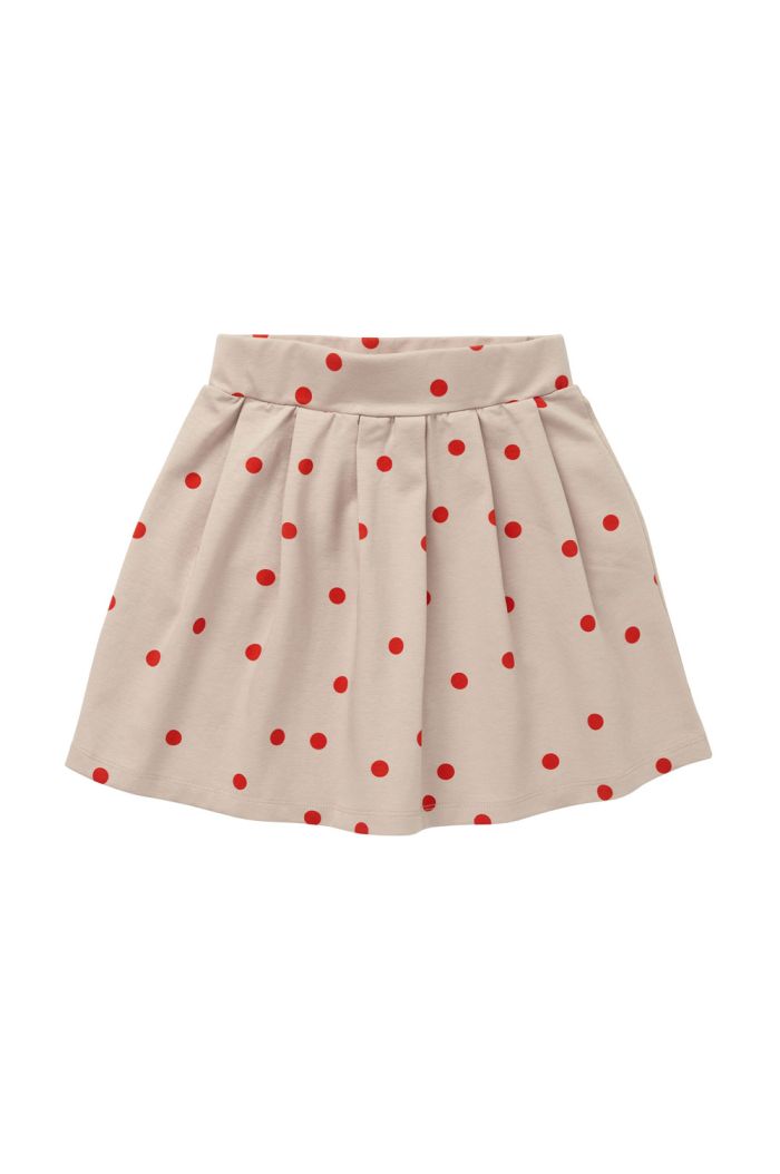 Mingo Skirt Coral Dot_1