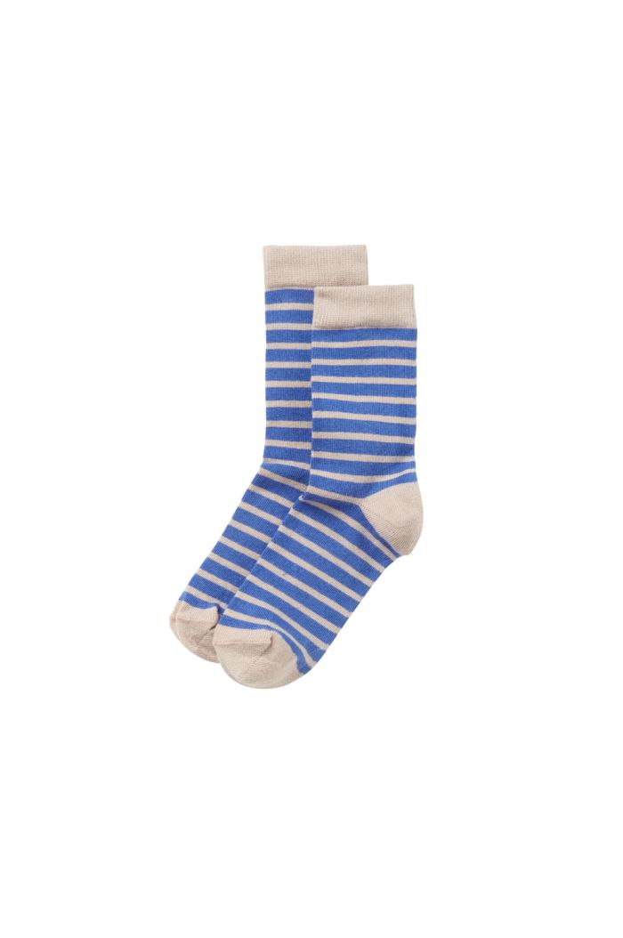 Mingo Socks Bi-Color Baja Blue - Mushroom_1