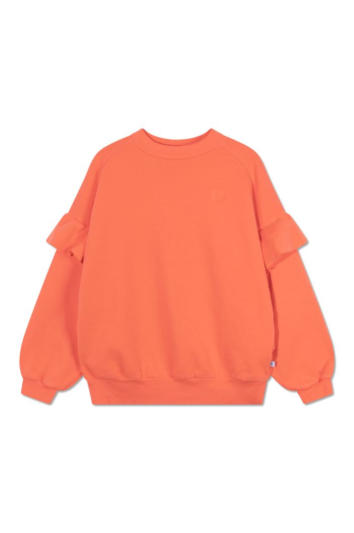 Repose AMS Ruffle Sweater Flow Coral_1