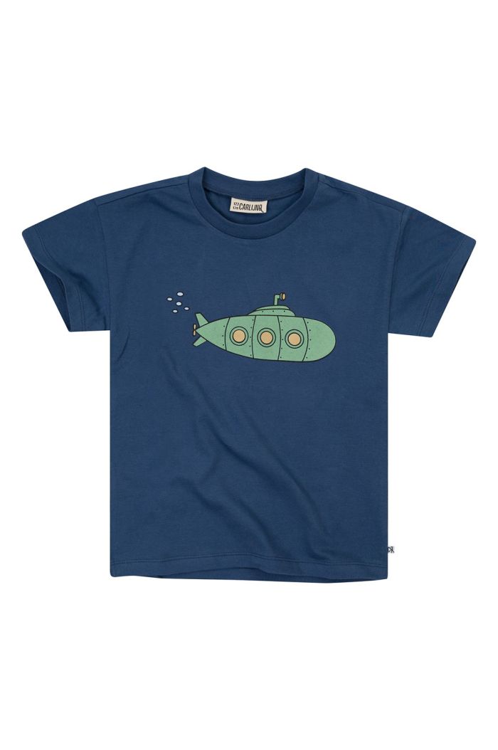 CarlijnQ T-Shirt With Print Submarine_1