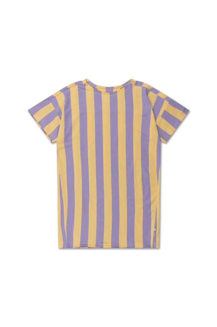 Repose AMS tee shirt dress Lilac Sun Block Stripe_1