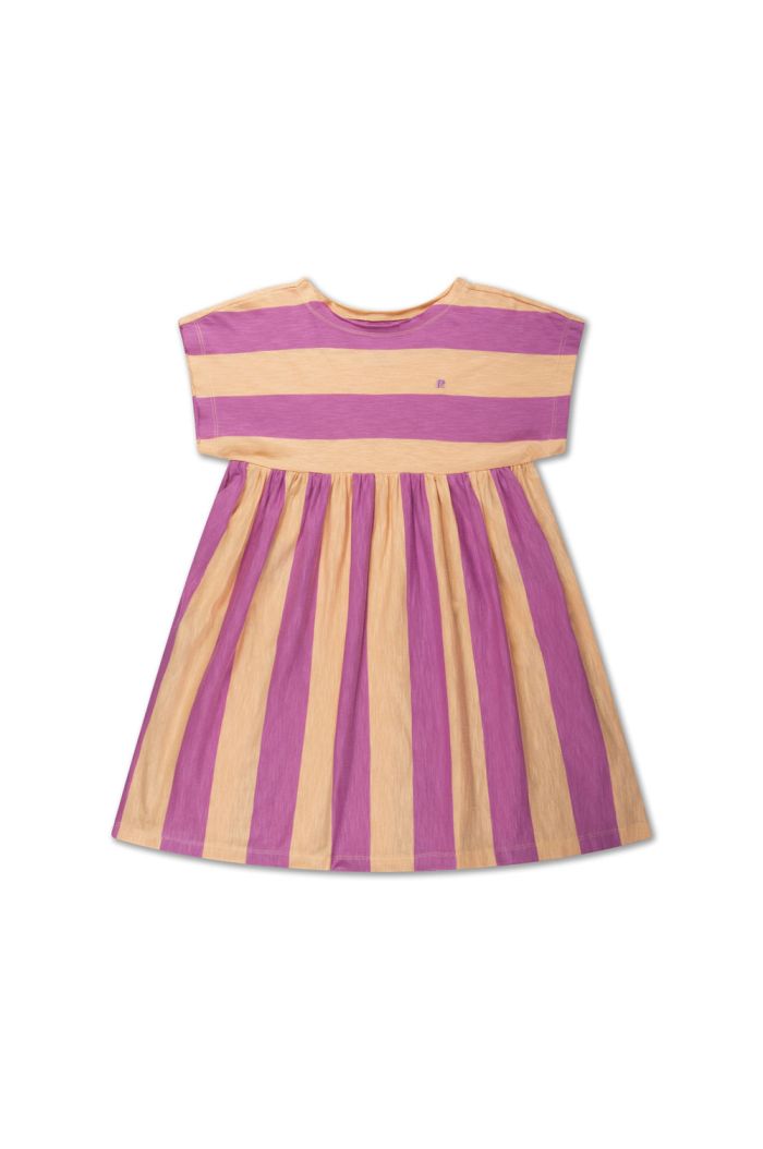 Repose AMS Easy Peasy Dress peachy block stripe_1