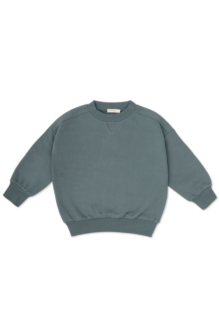 Phil Phae Chunky sweater Washed Emerald_1