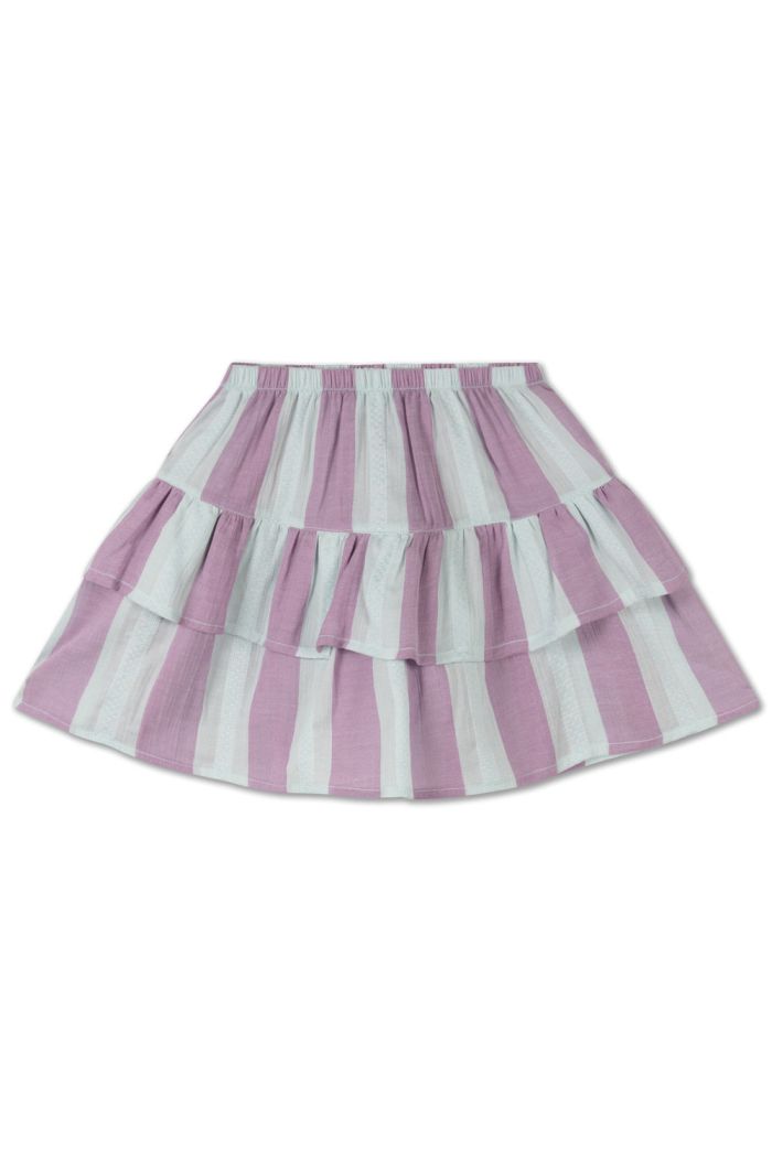 Repose AMS Poet Skirt Soft Aqua Violet Stripe_1