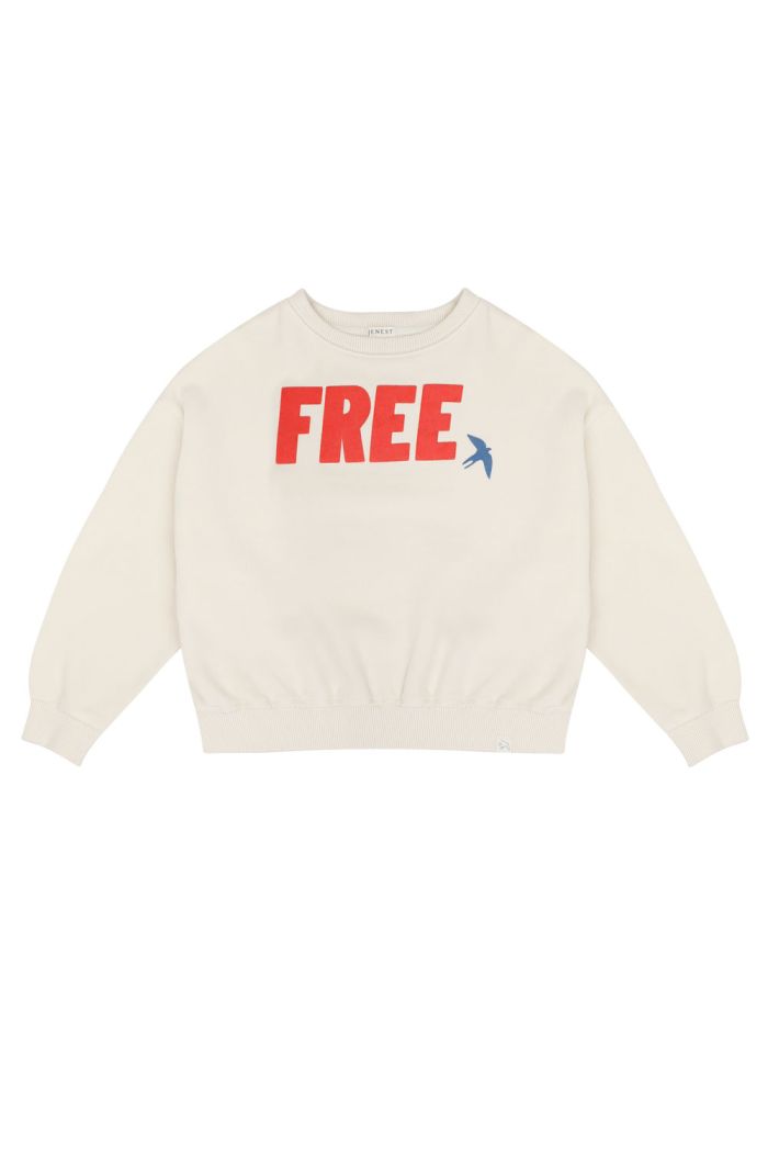 Jenest Free Bird Sweater Pebble Ecru_1