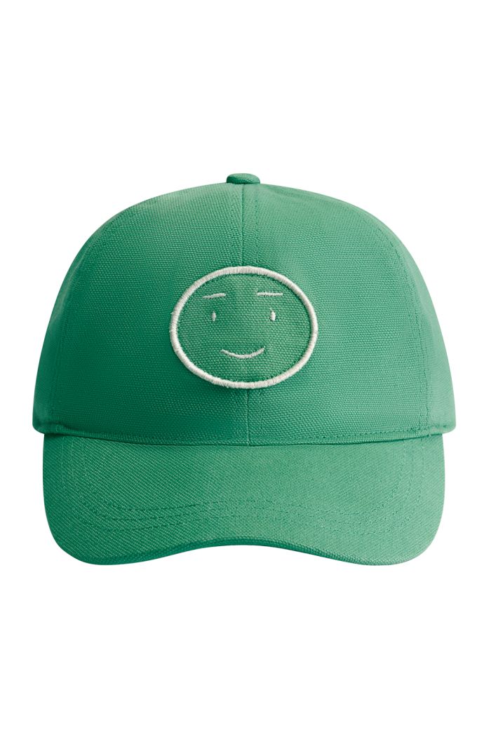 Gray Label Baseball Cap Bright Green