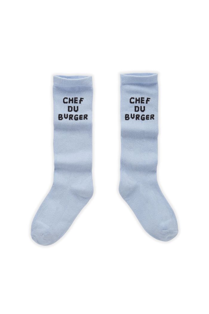 Sproet & Sprout Socks Chef du burger blue Blue mood