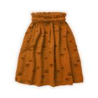 Sproet & Sprout Long skirt print sunshine Clay