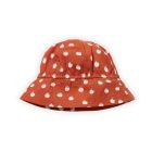 Sproet Sprout Sunny hat tomato print Tuscany red