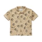 Sproet & Sprout Loose shirt Fish print Biscotti