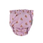 Piupiuchick Baby Bloomers With Ruffles Lilac With Little Flowers