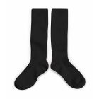 Collegien Knee High Socks Noir Charbon