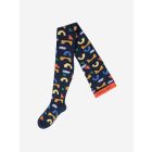 Bobo Choses Playful all over tights Midnight Blue