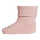 MP Denmark Cotton rib baby socks 853 Rose dust
