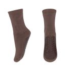 MP Denmark Cotton socks with anti-slip 76 Brown Sienna