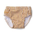 Liewood Frej baby swim pants seersucker Y/D stripe: Mustard/white_1