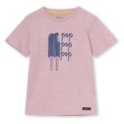 A MONDAY in Copenhagen Ice T-shirt Cameo Pink