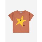 Bobo Choses Starfish T-shirt Brown