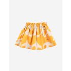 Bobo Choses Big Flowers all over woven skirt Offwhite