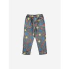 Bobo Choses Crazy Bicy all over baggy pants Grey