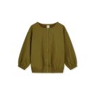 Gray Label Puffy Cardigan Olive Green