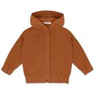 Phil&Phae Sweat jacket with hood Gingerbread_1