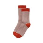 Mingo Socks Bi-Color Rose Grey - Rose Hip