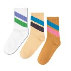 Repose AMS Sporty Socks 3 Pack Stripe