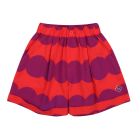 Jelly Mallow Dot Roll-Up Shorts Purple